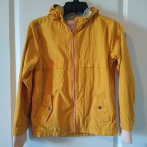 Cat & Jack jacket  M 8/10 yellow zipper